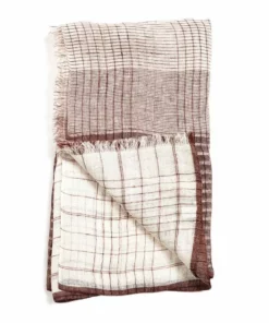 Studio Variously Auro Linen Scarf - White Accessories 10 Studio Variously Auro Linen Scarf - White Accessories