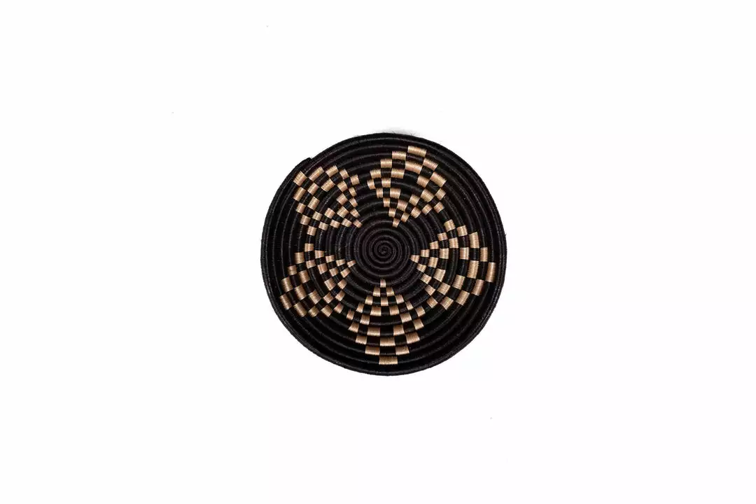 Azizi Life Bariku Woven Bowls - Black + Tea Best Sellers 4 Azizi Life Bariku Woven Bowls - Black + Tea Best Sellers