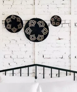 Azizi Life Bariku Woven Bowls - Black + Tea Best Sellers