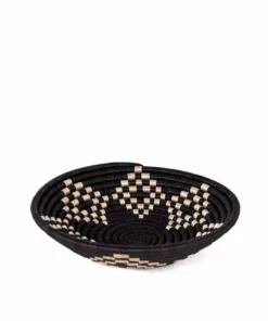 Azizi Life Bariku Woven Bowls - Black + Tea Best Sellers 16 Azizi Life Bariku Woven Bowls - Black + Tea Best Sellers