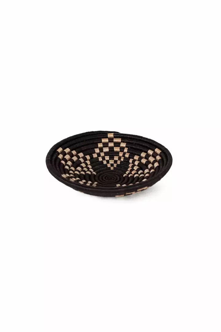 Azizi Life Bariku Woven Bowls - Black + Tea Best Sellers 3 Azizi Life Bariku Woven Bowls - Black + Tea Best Sellers