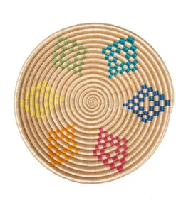 Azizi Life Boutique Bariku Woven Bowls - Brights