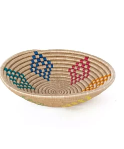 Azizi Life Boutique Bariku Woven Bowls - Brights
