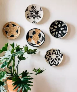 Azizi Life Home Goods Boutique Cactus Blossom Woven Bowls 17 Azizi Life Home Goods Boutique Cactus Blossom Woven Bowls