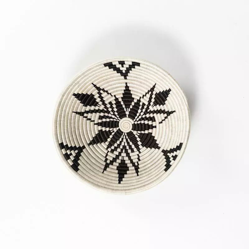 Azizi Life Home Goods Boutique Cactus Blossom Woven Bowls 4 Azizi Life Home Goods Boutique Cactus Blossom Woven Bowls
