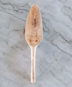 Azizi Life Faye Wooden Pie Server Home Goods