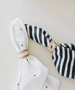 Azizi Life Woven Napkin Ring Set - Zig Zag Kitchen + Dining 6 Azizi Life Woven Napkin Ring Set - Zig Zag Kitchen + Dining