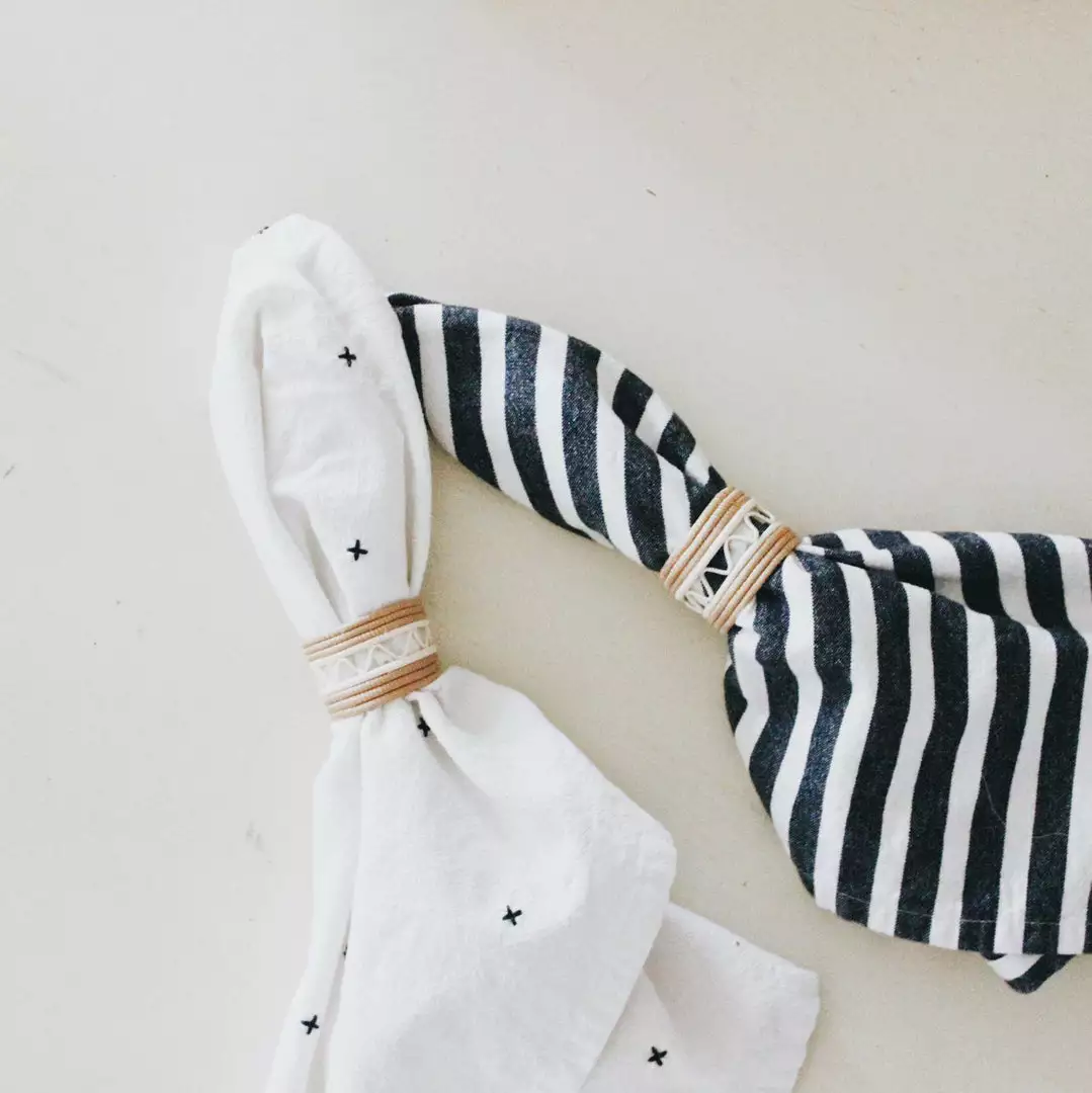 Azizi Life Woven Napkin Ring Set - Zig Zag Kitchen + Dining 3 Azizi Life Woven Napkin Ring Set - Zig Zag Kitchen + Dining