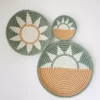 Azizi Life Sunrise Woven Bowl Set BIPOC Owned