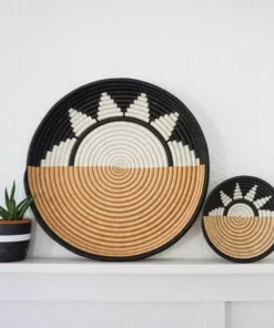 Azizi Life Sunset Woven Bowl Set 16 Azizi Life Sunset Woven Bowl Set