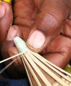 Azizi Life Traditional Grass Peace Basket