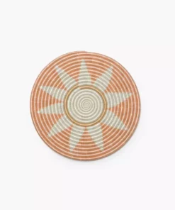 Azizi Life Home Goods Zuba Flat Woven Wall Hanging