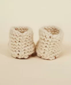 Chilote Best Sellers Baby's Salmon Leather Slippers