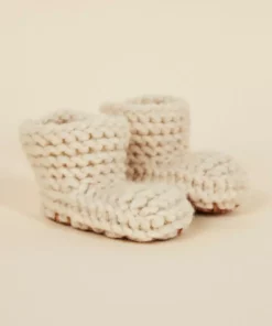 Chilote Best Sellers Baby's Salmon Leather Slippers