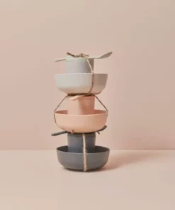 EKOBO Bambino Recycled Bamboo Toddler Feeding Set