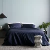 Ettitude Bamboo Sateen Duvet Cover - Ocean