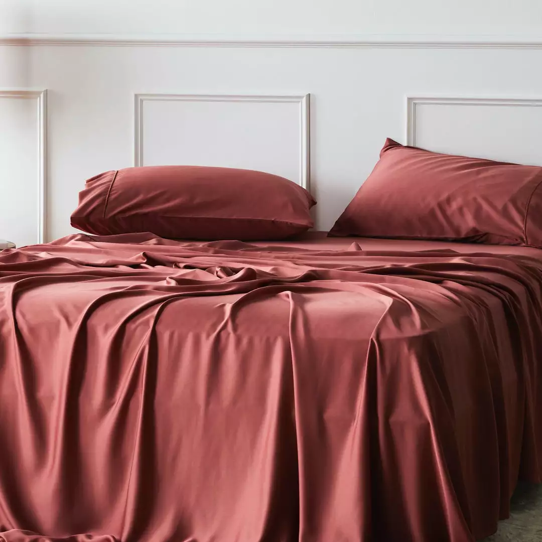 Ettitude Bamboo Sateen Fitted Sheet - Canyon Home Goods 2 Ettitude Bamboo Sateen Fitted Sheet - Canyon Home Goods