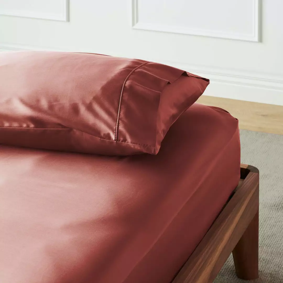 Ettitude Bamboo Sateen Fitted Sheet - Canyon Home Goods 1 Ettitude Bamboo Sateen Fitted Sheet - Canyon Home Goods