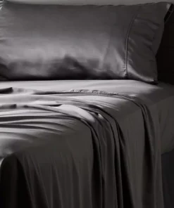 Ettitude Best Sellers Bamboo Sateen Sheet Set - Slate