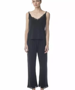 Synergy Organic Clothing Bare All Tencel Camisole - Black Sale