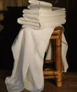 Takasa Home Goods Bath Towel Set - White