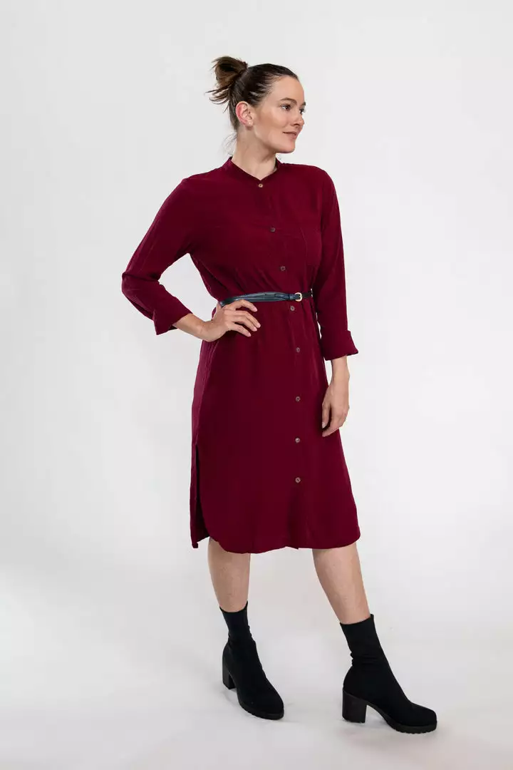 Tonlé Bayon Upcycled Button Up Tunic 5 Tonlé Bayon Upcycled Button Up Tunic