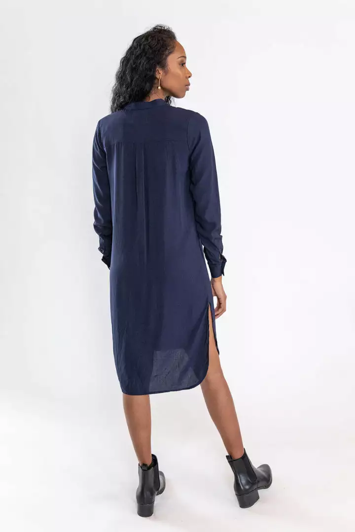 Tonlé Bayon Upcycled Button Up Tunic 10 Tonlé Bayon Upcycled Button Up Tunic