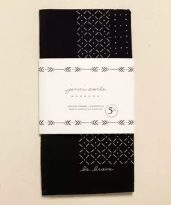 Jenni Earle Be Brave Bandana - Black Best Sellers