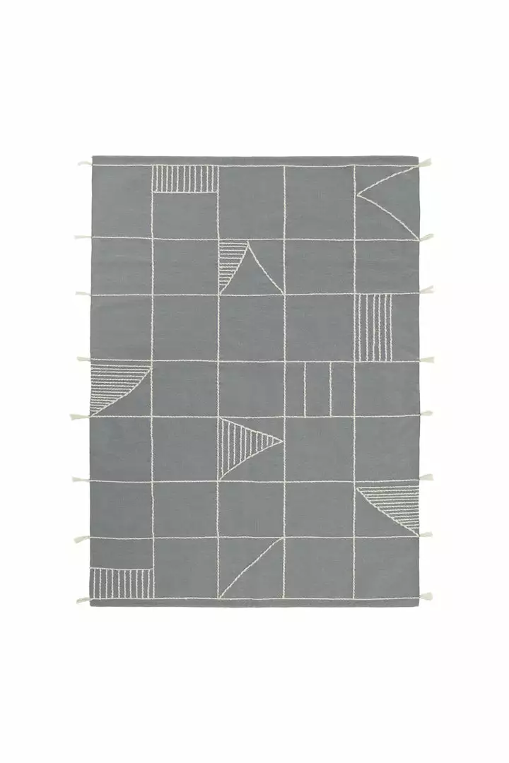 Kiliim Bedrock Wool Runner / Rug Home Goods 1 Kiliim Bedrock Wool Runner / Rug Home Goods