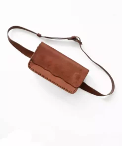 Purse & Clutch Leather Belt Bag - Russet Brown 20 Purse & Clutch Leather Belt Bag - Russet Brown
