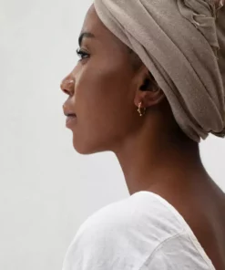 Yewo Jewelry Bentu Recycled Hoop Earrings