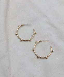 Yewo Jewelry Bentu Recycled Hoop Earrings