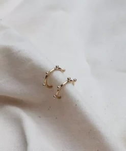 Yewo Jewelry Bentu Recycled Hoop Earrings