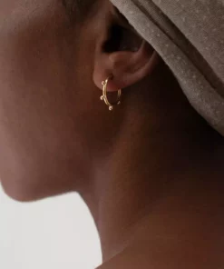 Yewo Jewelry Bentu Recycled Hoop Earrings