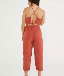 ÉTICA New Arrivals Birdie Halter Jumpsuit - Bossa Nova