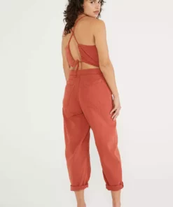 ÉTICA New Arrivals Birdie Halter Jumpsuit - Bossa Nova