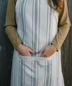 Will & Atlas Black Stripe Apron Home Goods