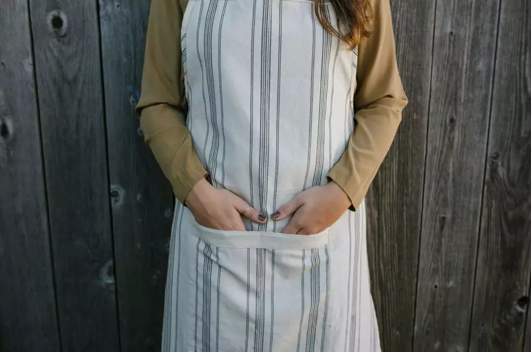 Will & Atlas Black Stripe Apron Home Goods 2 Will & Atlas Black Stripe Apron Home Goods