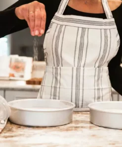 Will & Atlas Black Stripe Apron Home Goods 5 Will & Atlas Black Stripe Apron Home Goods