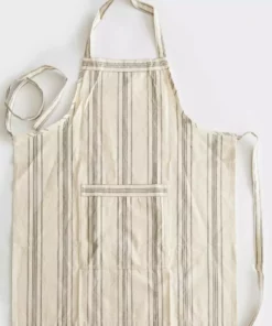 Will & Atlas Black Stripe Apron Home Goods