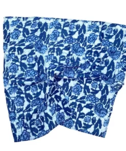 Ichcha Blue Floral Bandana 7 Ichcha Blue Floral Bandana