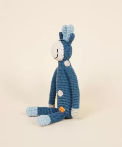 Pebble Blue Giraffe Rattle Baby Gifts