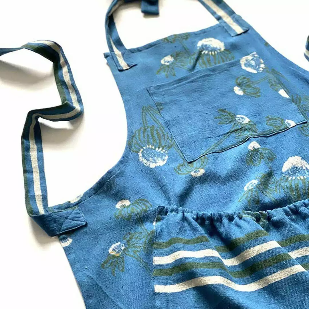 Ichcha Blue Sky Apron 2 Ichcha Blue Sky Apron