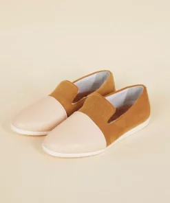 Dooeys Shoes Blush Cinnamon Apple Leather House Loafer