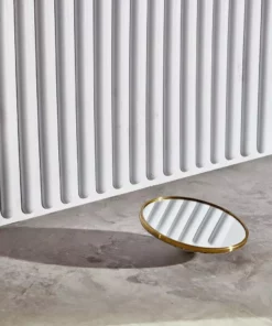 Slash Objects Made In USA Bobble Mirror - Royal