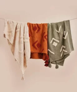 Casa Amarosa Boho Throw Blanket Home Goods