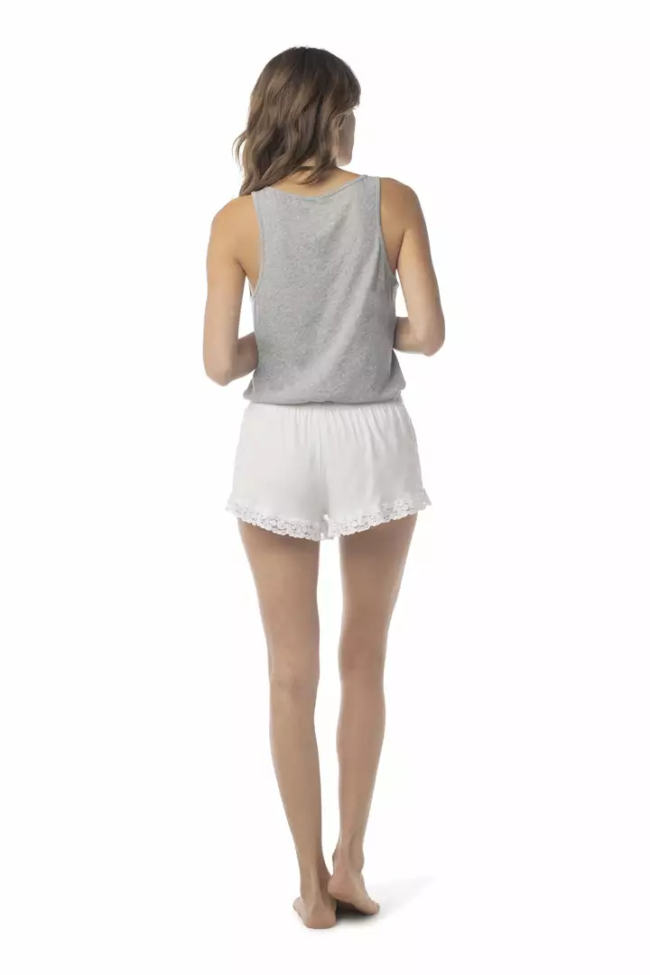 Synergy Organic Clothing Bonsoir Tencel Sleep Short - Rose Quartz Sale 3 Synergy Organic Clothing Bonsoir Tencel Sleep Short - Rose Quartz Sale