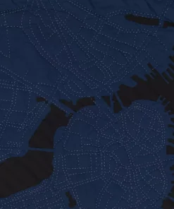 Haptic Lab Boston Map Throw Quilt 18 Haptic Lab Boston Map Throw Quilt