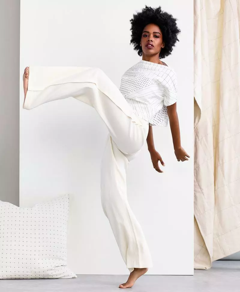 Anchal Box Crop Top - Bone 4 Anchal Box Crop Top - Bone