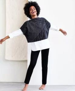 Anchal Box Crop Top - Charcoal Best Sellers